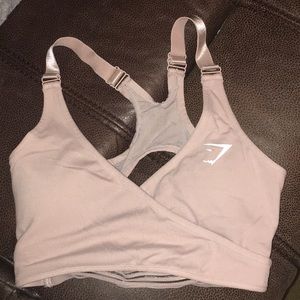 Gymshark nude sports bra